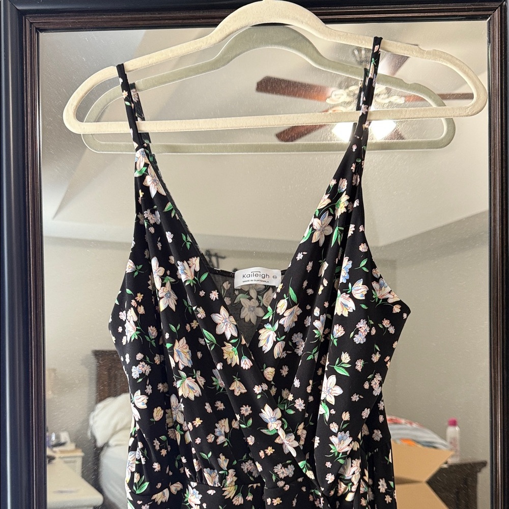 Floral Black Jumpsuit with pockets from Stitchfix Kaileigh - Picture 5 of 5